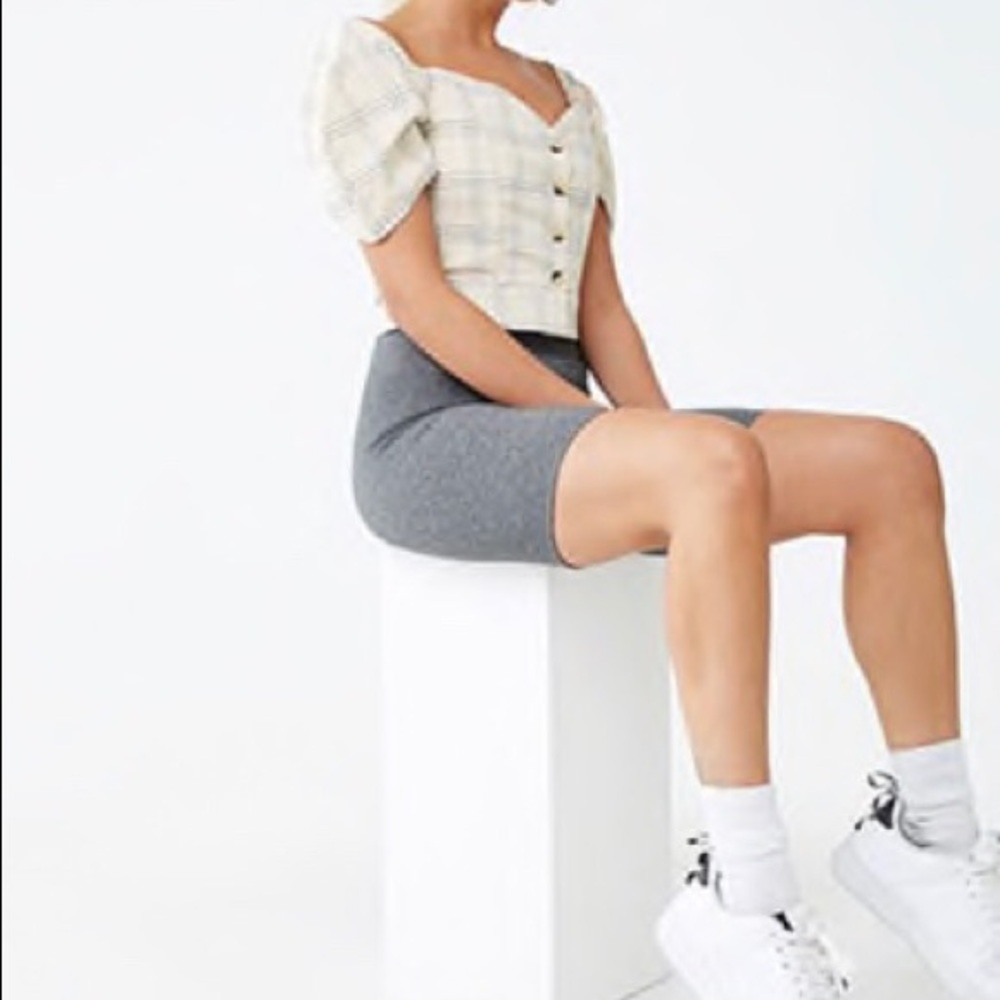 Cotton Stretch biker shorts